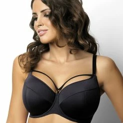 Comfortable Bra, Straps Over Bust, Elegant Design, B To M-cup