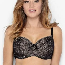 Full Cup Bra, Openwork Lace, B To H-cup