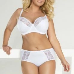 Comfortable Full Cup Bra, Lace Overlay, C To K-cup -EVA’s  INTIMATES Shop big cup bra 2174 lo 112 5B15D 5Bfullsize5D
