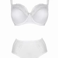 Comfortable Full Cup Bra, Lace Overlay, C To K-cup -EVA’s  INTIMATES Shop big cup bra 2174 lo 112 5B35D 5Bfullsize5D