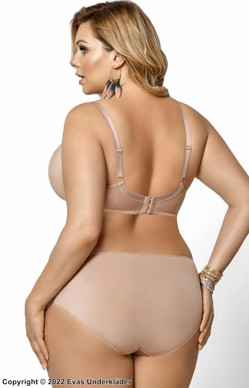 Beautiful Bra, Embroidery, Partially Sheer Cups, C To M-cup 7 Beautiful Bra, Embroidery, Partially Sheer Cups, C To M-cup - Image 7