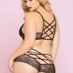 Seductive Bralette, Soft Lace, Crossing Straps, Plus Size 7 Seductive Bralette, Soft Lace, Crossing Straps, Plus Size -EVA’s INTIMATES Shop big cup bra 2249 stm x10784 5B45D 5Bfullsize5D