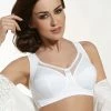 Full Support Bra, Wireless And Unpadded, Mesh, Wide Shoulder Straps, C To K-cup