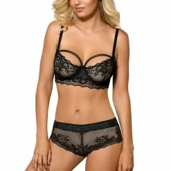 Playful Bra, Straps Over Bust, Lace Application -EVA’s  INTIMATES Shop big cup bra 2321 ro kena soft 5B35D 5Bfullsize5D
