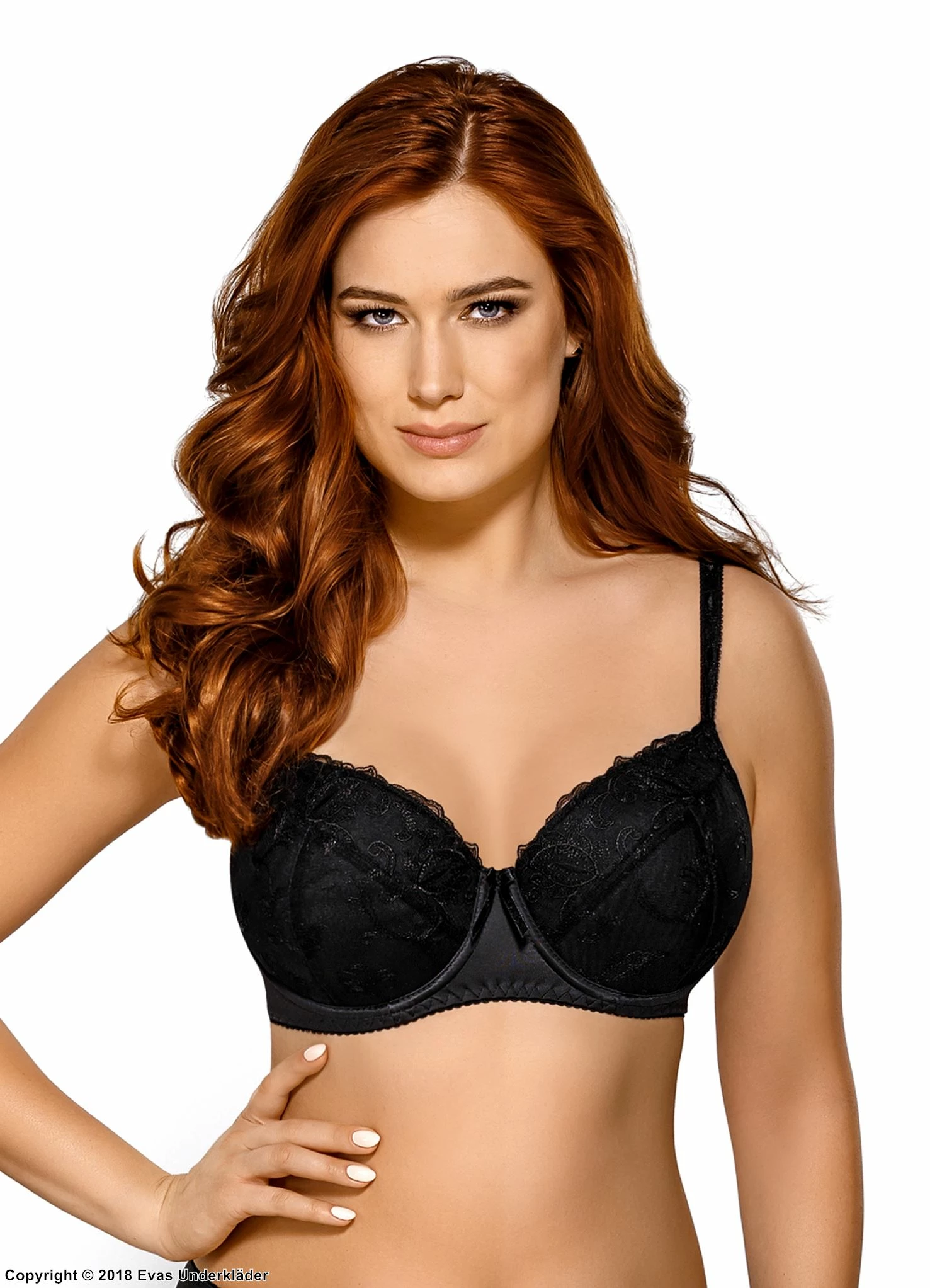 Beautiful Bra, Lace Overlay, B To J-cup 6 Beautiful Bra, Lace Overlay, B To J-cup - Image 6