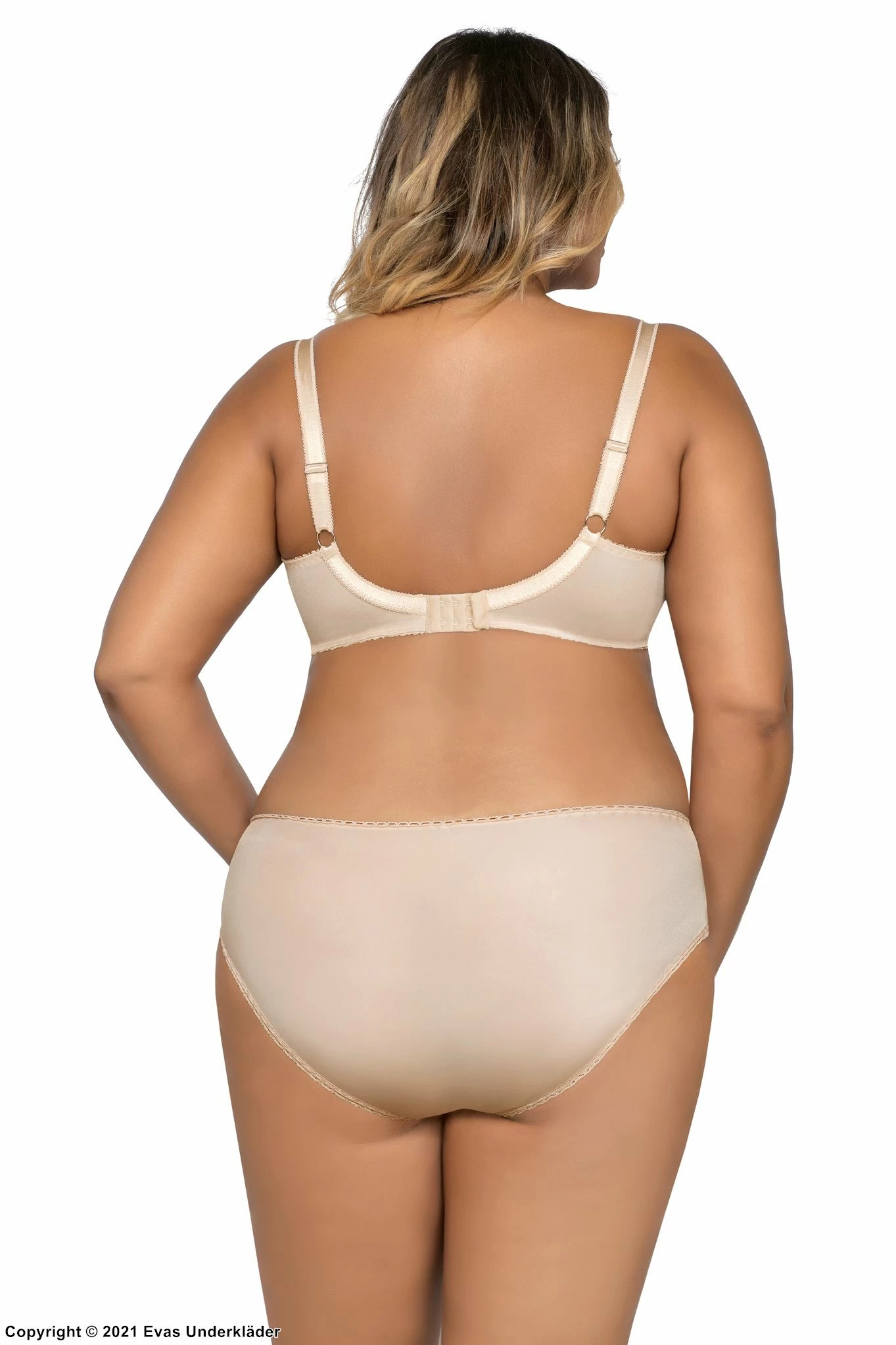 Seductive Bra, Lace Overlay, Straps Over Bust, Flowers, B To J-cup 7 Seductive Bra, Lace Overlay, Straps Over Bust, Flowers, B To J-cup - Image 7