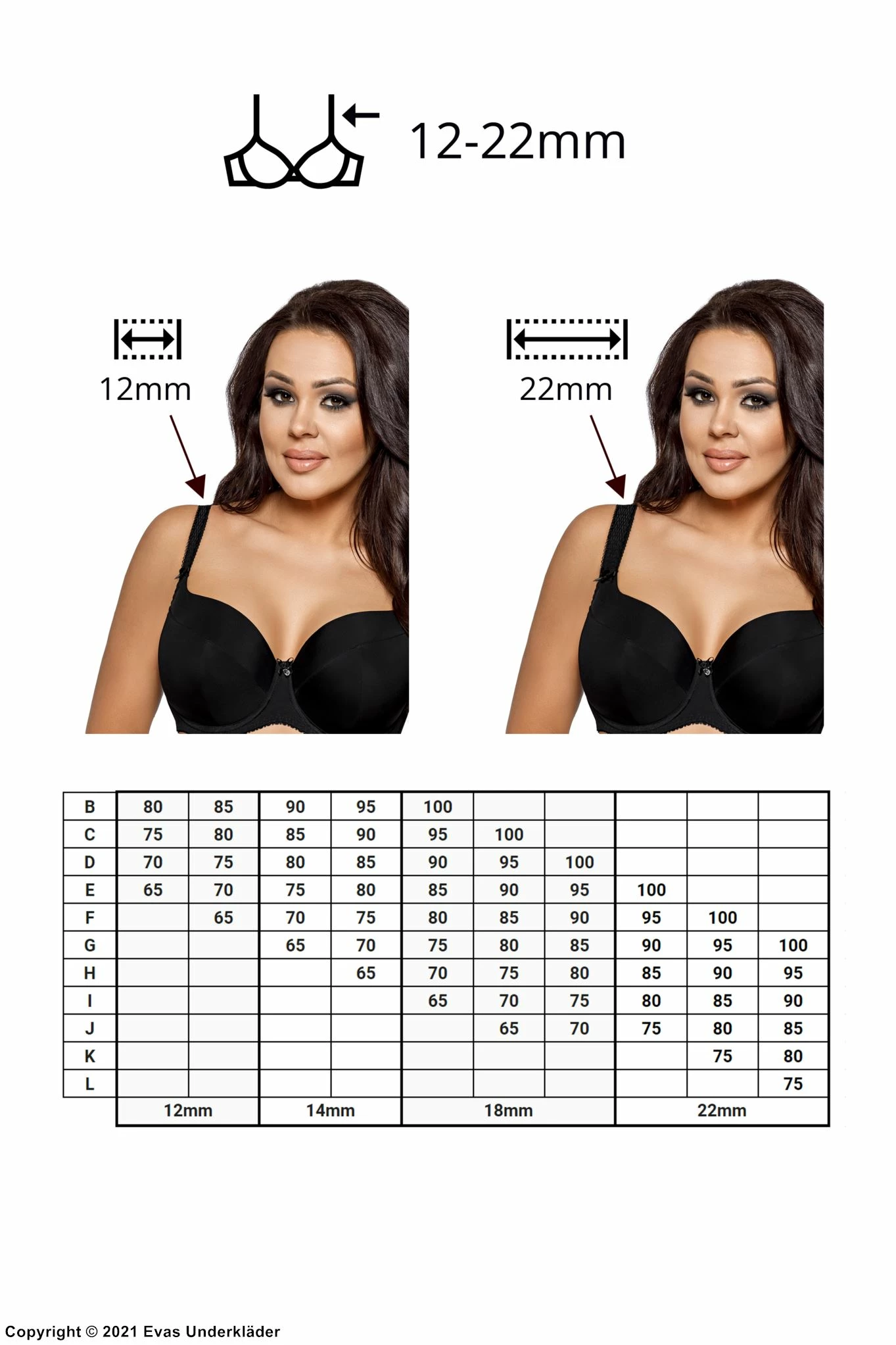 Seductive Bra, Lace Overlay, Straps Over Bust, Flowers, B To J-cup 9 Seductive Bra, Lace Overlay, Straps Over Bust, Flowers, B To J-cup - Image 9