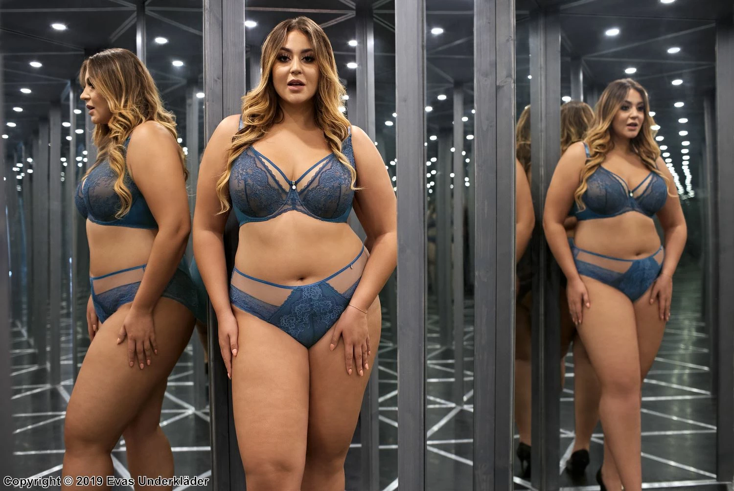 Seductive Bra, Lace Overlay, Straps Over Bust, Flowers, B To J-cup 15 Seductive Bra, Lace Overlay, Straps Over Bust, Flowers, B To J-cup - Image 15