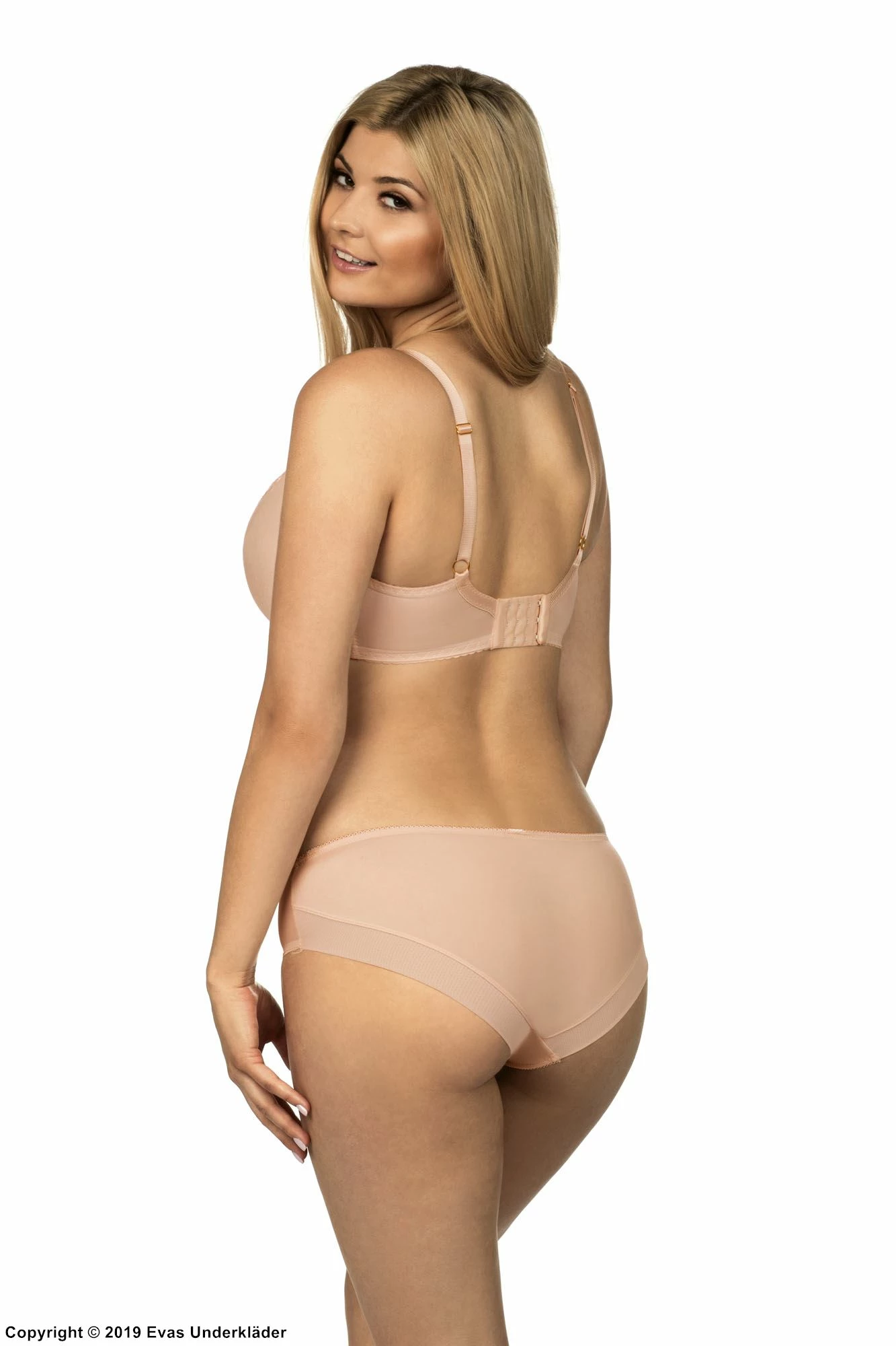 Full Cup Bra, Small Lace Inlays, C To M-cup 3 Full Cup Bra, Small Lace Inlays, C To M-cup - Image 3