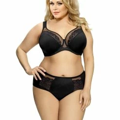 Comfortable Full Cup Bra, Sheer Lace, Mesh Inlay, D To M-cup 17 Comfortable Full Cup Bra, Sheer Lace, Mesh Inlay, D To M-cup -EVA’s INTIMATES Shop big cup bra 2352 go k441 luisse 5B35D 5Bfullsize5D