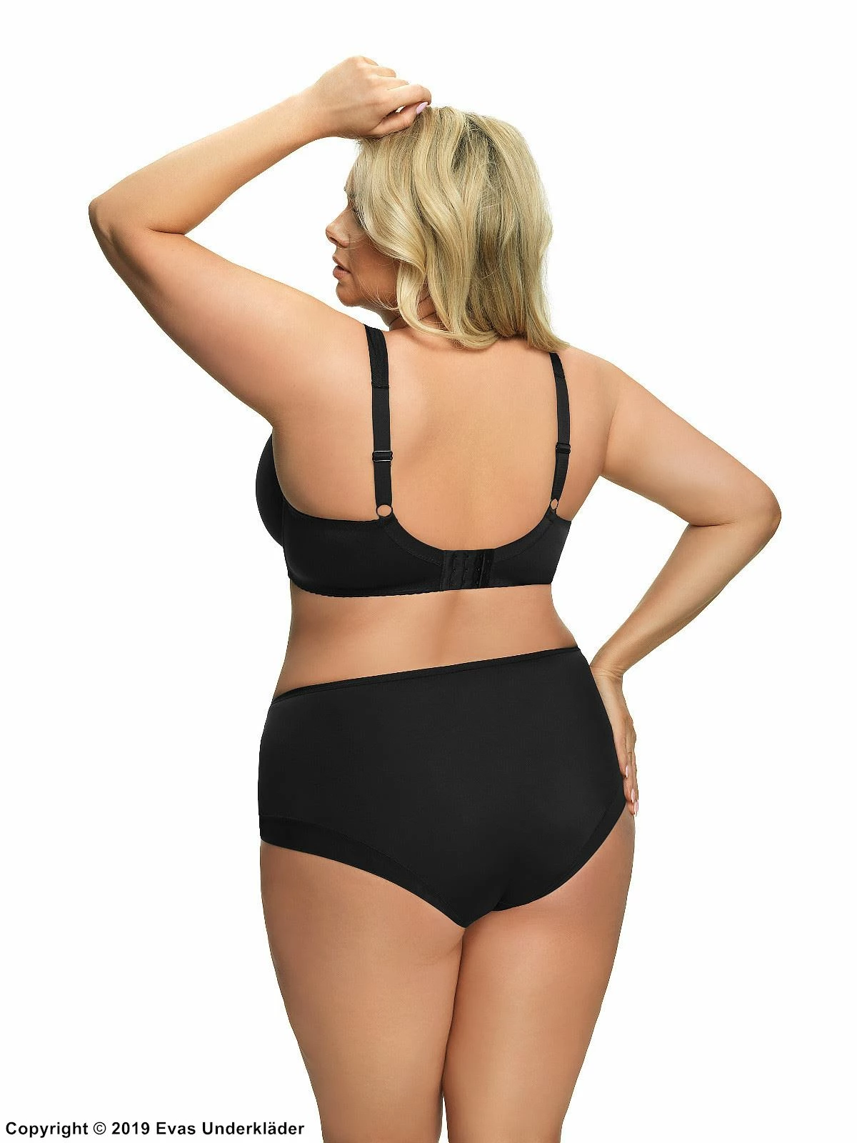 Comfortable Full Cup Bra, Sheer Lace, Mesh Inlay, D To M-cup 7 Comfortable Full Cup Bra, Sheer Lace, Mesh Inlay, D To M-cup - Image 7