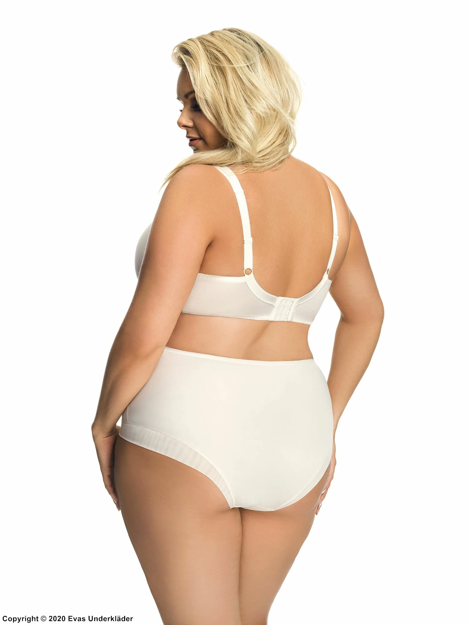 Comfortable Full Cup Bra, Sheer Lace, Mesh Inlay, D To M-cup 10 Comfortable Full Cup Bra, Sheer Lace, Mesh Inlay, D To M-cup - Image 10