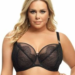 Exclusive Bra, Sheer Mesh, Eyelash Lace, D To K-cup