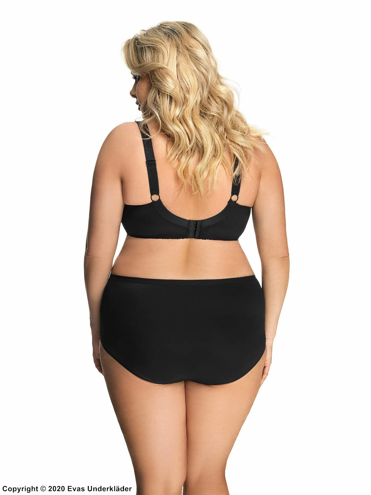 Soft Cup Bra, Sheer Mesh, Straps Over Bust, Eyelash Lace, D To M-cup 3 Soft Cup Bra, Sheer Mesh, Straps Over Bust, Eyelash Lace, D To M-cup - Image 3