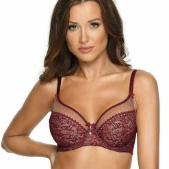 Exclusive Bra, Sheer Inlays, Floral Lace, B To L-cup