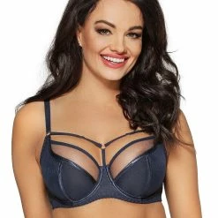Soft Cup Bra, Straps Over Bust, Mesh Inlay -EVA’s  INTIMATES Shop big cup bra 2387 av 1923 5B115D 5Bfullsize5D