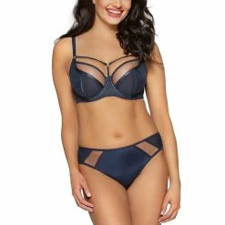 Soft Cup Bra, Straps Over Bust, Mesh Inlay -EVA’s  INTIMATES Shop big cup bra 2387 av 1923 5B125D 5Bfullsize5D