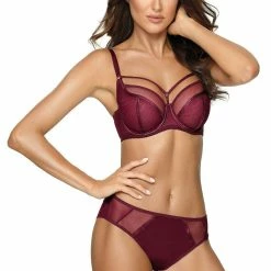 Soft Cup Bra, Straps Over Bust, Mesh Inlay -EVA’s  INTIMATES Shop big cup bra 2387 av 1923 5B55D 5Bfullsize5D