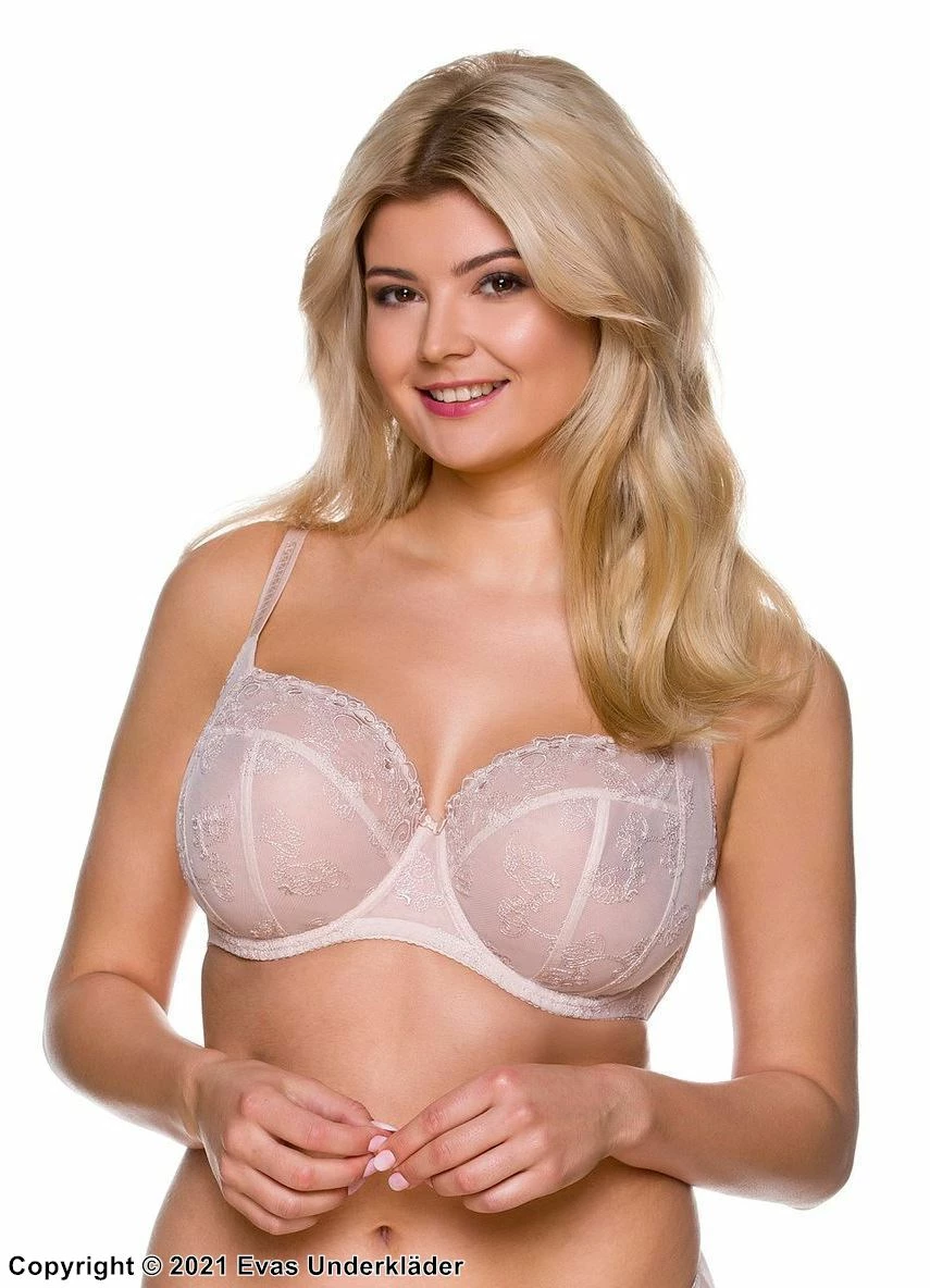 Luxurious Bra, Intricate Lace, C To M-cup 3 Luxurious Bra, Intricate Lace, C To M-cup - Image 3