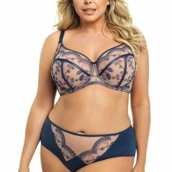Luxurious Full Cup Bra, Tulle, Embroidery, Intricate Pattern, C To K-cup -EVA’s  INTIMATES Shop big cup bra 2397 go k630 morisson 5B65D 5Bfullsize5D