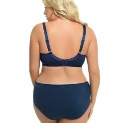 Soft Cup Bra, Floral Lace, Mesh Inlay, D To L-cup -EVA’s  INTIMATES Shop big cup bra 2399 go k579 dakota 5B55D 5Bfullsize5D