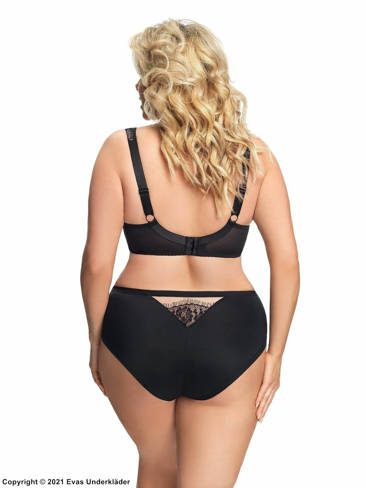 Romantic Big Cup Bra, Lace Inlays, Flowers, B To K-cup 3 Romantic Big Cup Bra, Lace Inlays, Flowers, B To K-cup - Image 3