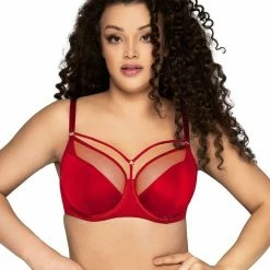 Exclusive Big Cup Bra, Straps Over Bust, Sheer Inlays, Rings, B To L-cup -EVA’s  INTIMATES Shop big cup bra 2423 av 1030 1 5B55D 5Bfullsize5D