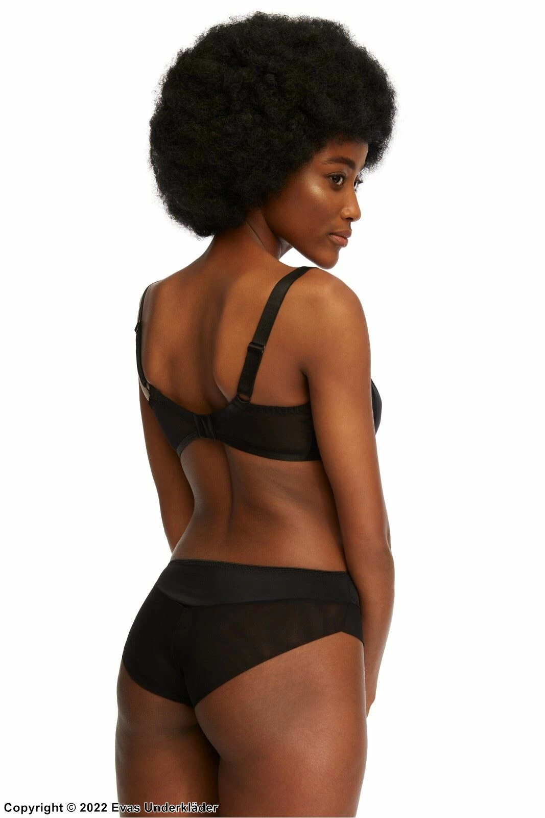 Exclusive Big Cup Bra, Wide Shoulder Straps, Sheer Inlays, B To J-cup 3 Exclusive Big Cup Bra, Wide Shoulder Straps, Sheer Inlays, B To J-cup - Image 3