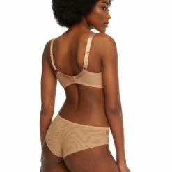 Stylish Bra, Smooth Microfiber, Wide Shoulder Straps, Partially Sheer Cups, B To K-cup -EVA’s  INTIMATES Shop big cup bra 2443 ki 676 sophie skin 5B25D 5Bfullsize5D