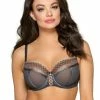 Romantic Big Cup Bra, Embroidery, Sheer Inlays, B To L-cup
