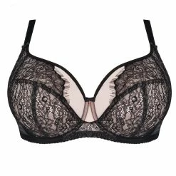 Soft Bra, Tulle, Wide Shoulder Straps, Eyelash Lace -EVA’s  INTIMATES Shop big cup bra 2448 go k752 therese 5B45D 5Bfullsize5D