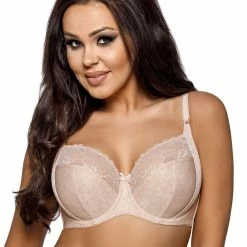 Exclusive Bra, Lace Details, Subtle Floral Pattern, B To L-cup