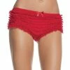Boyshort Panties, Lace Ruffles