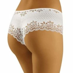 Hipster Panties, High Quality Microfiber, Openwork Lace