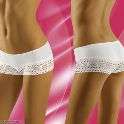 Boyshort Panties, Cotton, Openwork Lace -EVA’s  INTIMATES Shop boy shorts 281 wo eco ho 5B25D 5Bfullsize5D