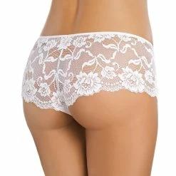 Romantic Hipster Panties, Beautiful Lace, Flowers