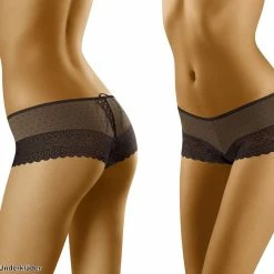 Hipster Panties, Lacing, Wide Lace Edge, Subtle Dotted Pattern -EVA’s  INTIMATES Shop boy shorts wo mila 5B35D 5Bfullsize5D