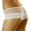 Hipster Panties, Lacing, Wide Lace Edge, Subtle Dotted Pattern