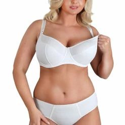 Stylish Nursing Bra, High Quality, Easy Open Cups, Subtle Dotted Pattern, C To K-cup -EVA’s  INTIMATES Shop bra 55 lo 1381 big 5B25D 5Bfullsize5D