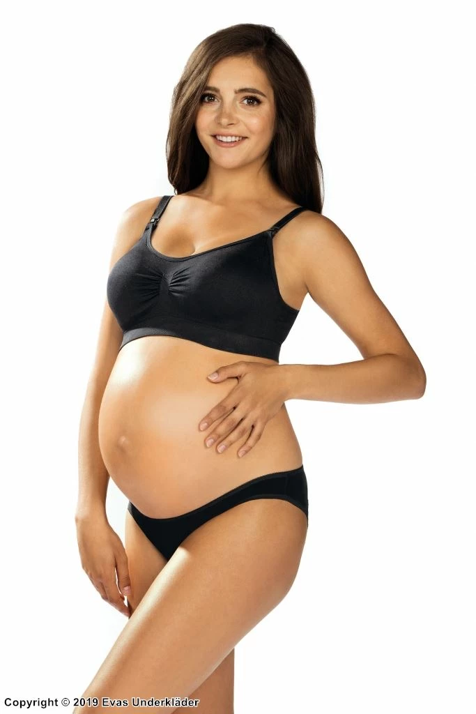 Nursing Bra, Smooth And Comfortable Fabric, Without Pattern 2 Nursing Bra, Smooth And Comfortable Fabric, Without Pattern - Image 2