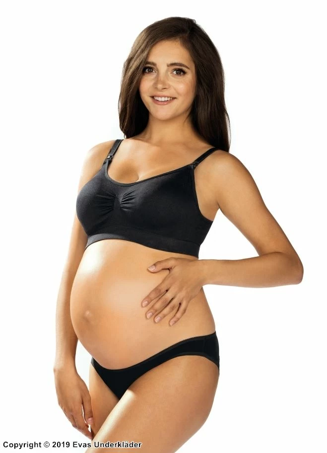 Nursing Bra, Smooth And Comfortable Fabric, Without Pattern 1 Nursing Bra, Smooth And Comfortable Fabric, Without Pattern