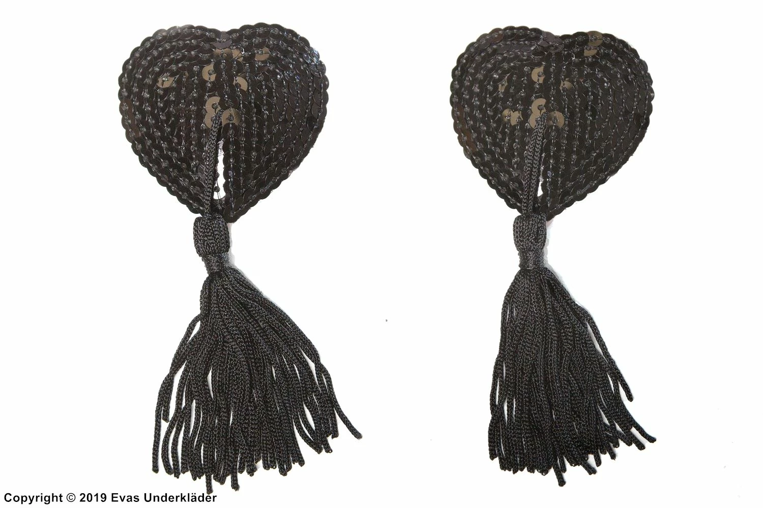 Self-adhesive Nipple Cover/patch, Sequins, Tassels, Hearts 2 Self-adhesive Nipple Cover/patch, Sequins, Tassels, Hearts - Image 2