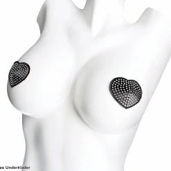 Self-adhesive Nipple Cover/patch, Rhinestones, Hearts -EVA’s  INTIMATES Shop bra accessory 101 ce 1739 5B35D 5Bfullsize5D