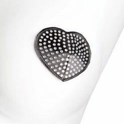 Self-adhesive Nipple Cover/patch, Rhinestones, Hearts