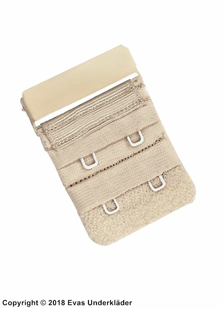 Bra Band Shortener, 2 Hooks / Rows, 3-pack 1 Bra Band Shortener, 2 Hooks / Rows, 3-pack