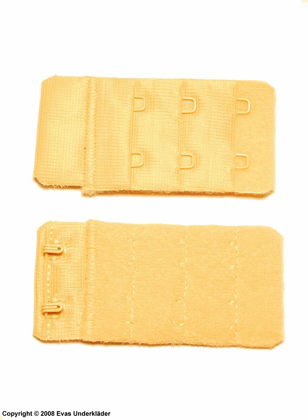 Bra Band Extender, 2 Hooks / Rows, 3-pack 1 Bra Band Extender, 2 Hooks / Rows, 3-pack