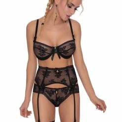 Seductive Bra, Partially Sheer Cups, Floral Lace, A To D-cup 11 Seductive Bra, Partially Sheer Cups, Floral Lace, A To D-cup -EVA’s INTIMATES Shop bra in light lace ro euterpe bh 5B45D 5Bfullsize5D