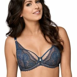 Beautiful Bra, Lace, Triangle Cups, Flowers, A To G-cup
