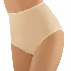 Shaping Maxi Briefs, High Waist, Belly Control, Anti-slip Silicone Band