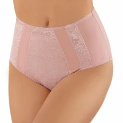 Shaping Briefs, Slightly Higher Waist, Belly And Hips Control, Flowers